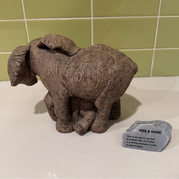Vintage Collectible Sculpture - "Rise & Shine" from "The Herd" Collection - Picture 8 of 13